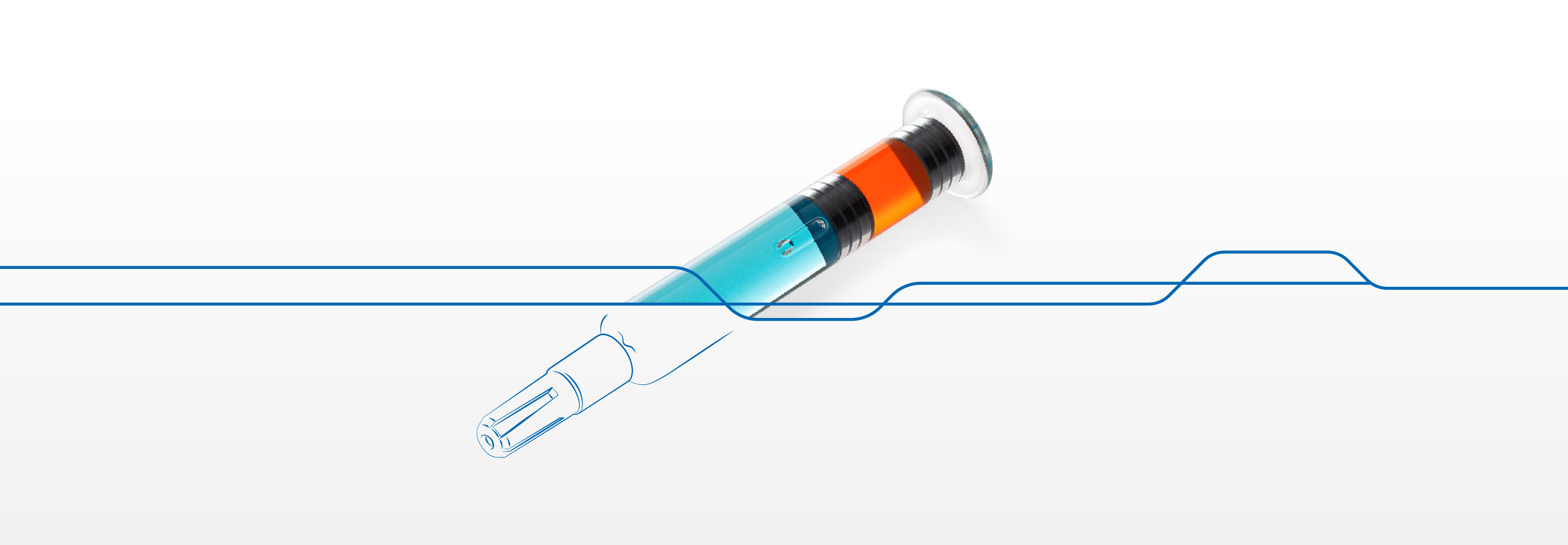bypass syringe RNS illustration